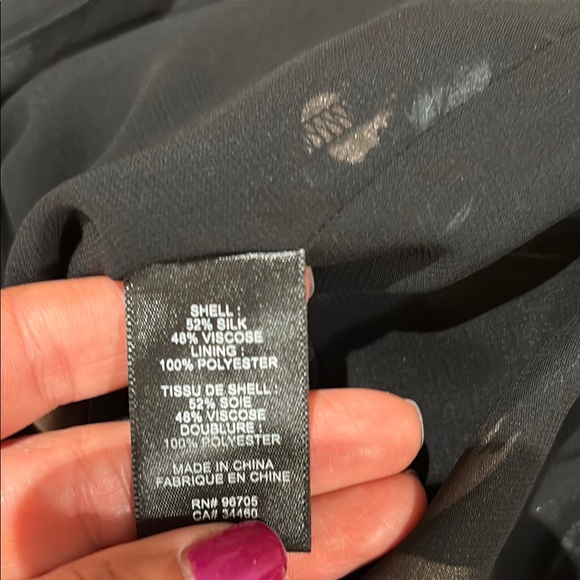 Rebecca Taylor floral silk blend dress size 10 - Picture 7 of 7